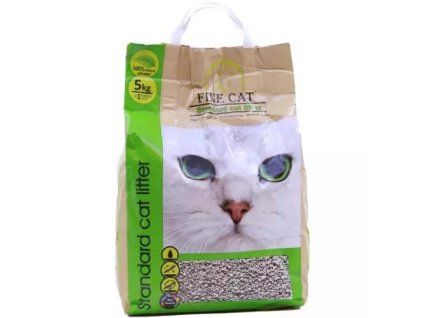 FineCat hrudkující stelivo standard cat litter 5kg