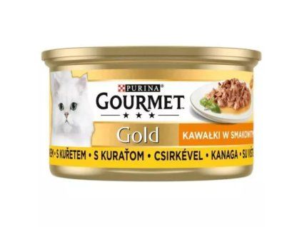 Gourmet Gold konzerva saucedelight minifiletky s kuřetem 85g