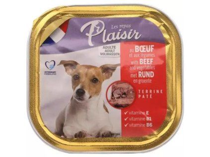 Plaisir vanička hovězí+zelenina k 300g