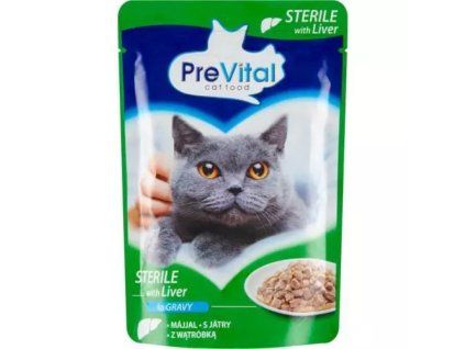 PreVital kapsička sterilní s játry k 100g