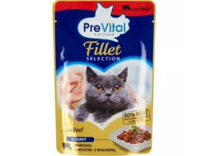 PreVital Naturel kapsička hovězí 85g