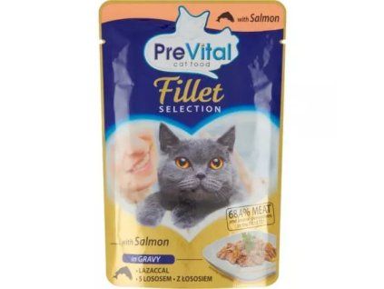 PreVital Naturel kapsička losos 85g