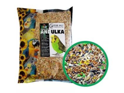 FinePet krmivo andulka super mix 800g