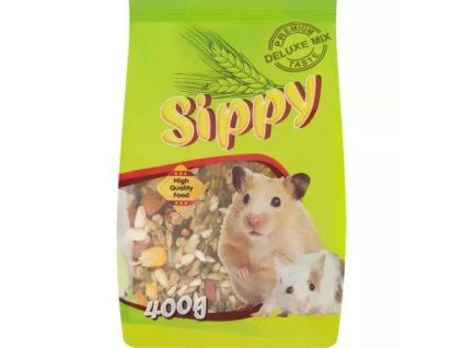Sippy deluxe krmivo pro křečky a malé hlodavce 400g