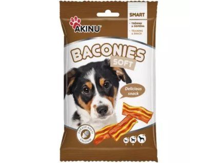 Akinu baconies pamlsky soft 85g