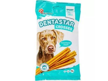 Akinu Dentastar pamlsky 7ks crosses 180g