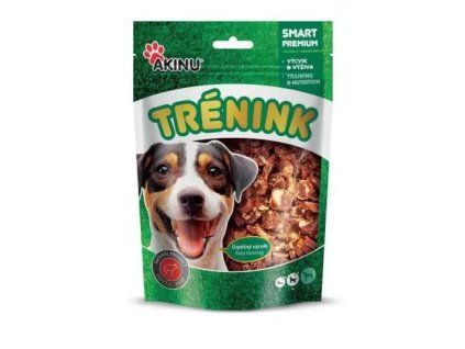 Akinu Trénink pamlsky hovězí lupínky 120g