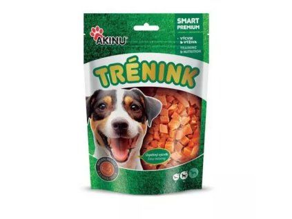 Akinu Trénink pamlsky kachní kostky 120g