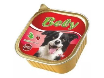 Bely paštika králičí+srdce 300g