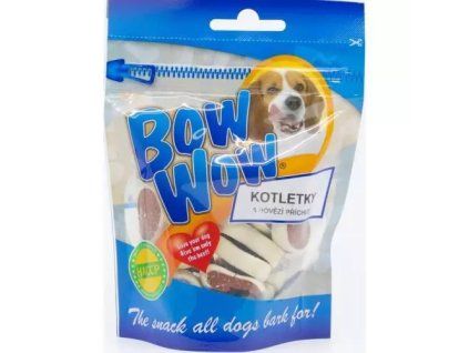 BowWow pochoutka kotletky hovězí 80g