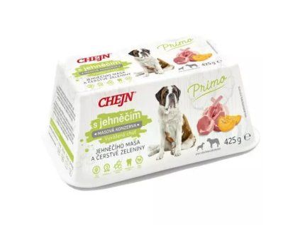 Chejn primo konzerva jehněčí s dýní p 425g