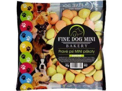 Fine Dog piškoty sáček mini mix 80g