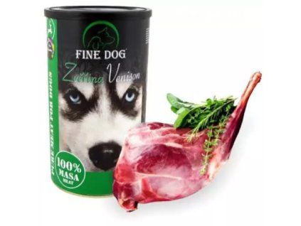 FineDog konzerva drůbeží 100% masa 1200g