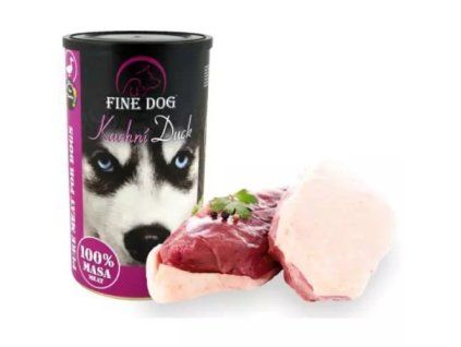 FineDog konzerva zvěřina 100% masa 1200g