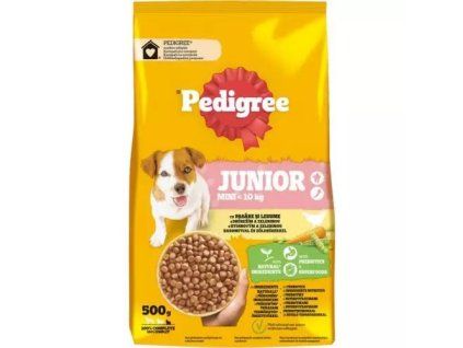 Pedigree granule mini junior drůbeží se zeleninou 500g