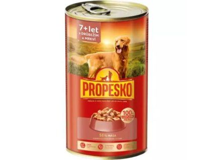 Propesko kousky drůbeží,mrkev omáčka 1,24kg