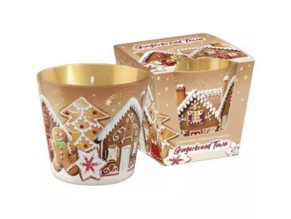 Bartek svíčky gingerbread town 115g