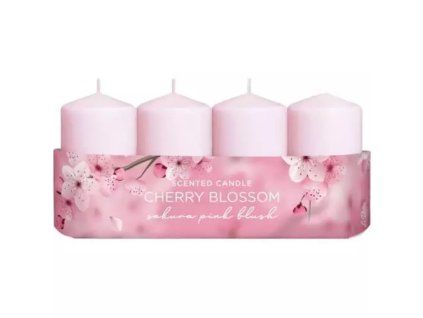 Bartek svíčky válec 40x70 cherry blosom 240g