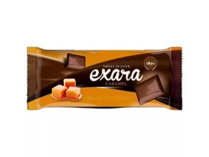 Aksu Exara pochoutková čokoláda caramel /12/ 90g