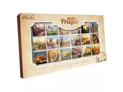 Carla čokoláda praha hořká 70% bílá 90g