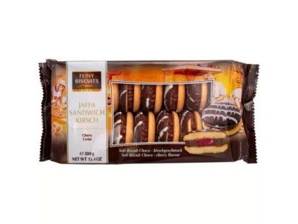FeinyBiscuits jaffa sandwich chocolate cream-cherry 380g