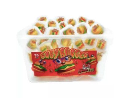 JimmyFox želé 70ks baby burger dóza 700g