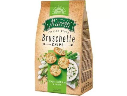 Maretti bruschetta sour cream & onion 140g