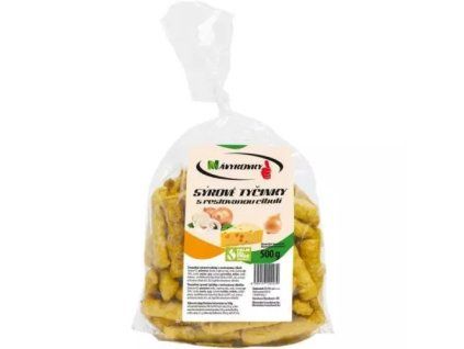 Návykovky sýrové tyčinky s restovanou cibulí 500g