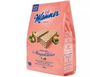 Manner oplatky haselnuss neapolitaner 200g