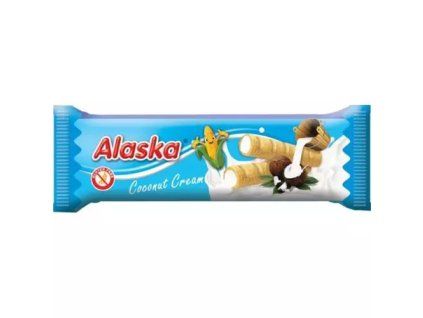Alaska kukuřičné trubičky kokosový krém /48/ 18g