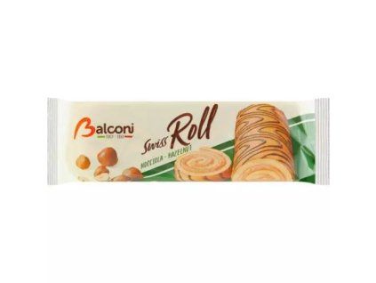 Balconi roll s náplní z lískových oříšků 250g