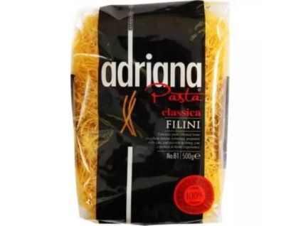 Adriana těstoviny semolinové vlasové nudle -niťovky 500g