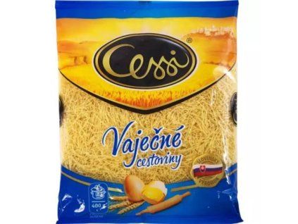 Cessi těstoviny vaječné niťovky 400g