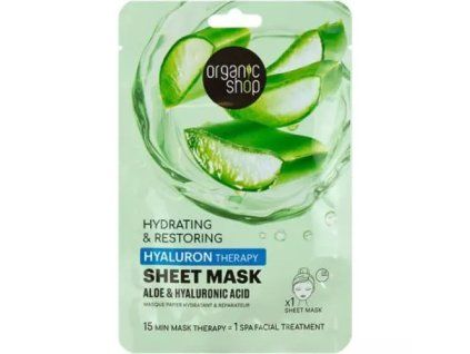 Organic Shop pleťová maska 25g Hydrating&Restoring