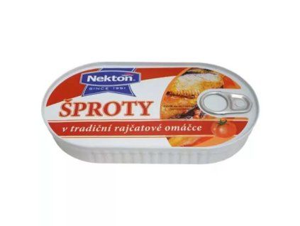 Nekton šproty v tradiční rajčatové omáčce 170g