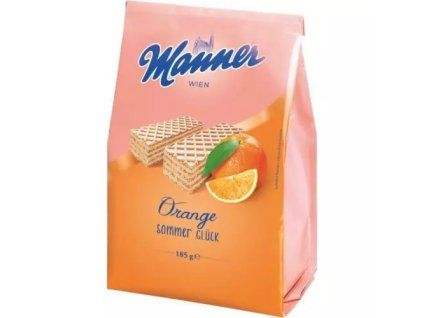 Manner sommerwaffeln orange 185g