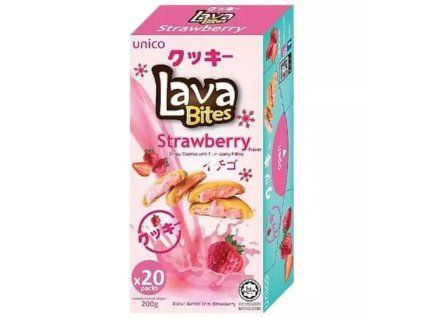 MY Lava Bites cookies strawberry 200g