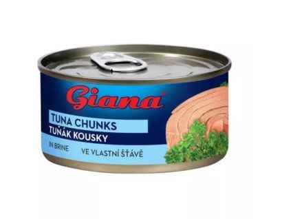 Giana tuňák kousky ve vlastní sťávě 185g