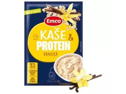 Emco kaše proteinová vanilková 50g