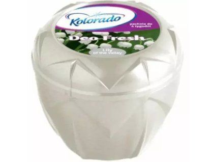 Kolorado Deo Fresh gelový osvěžovač 150g Lily of the Valley