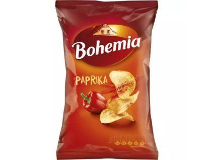 Bohemia chips delikátní paprika 140g
