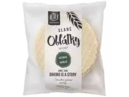 ERI oplatky s příchutí česneku 50g
