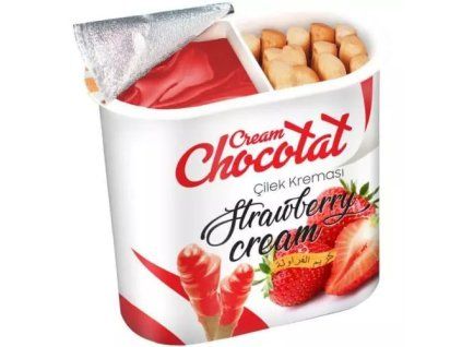 Gurmex CreamChocotat tyčinky s jahodovým krémem /24/ 55g