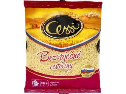 Cessi těstoviny bezvaječné niťovky 400g