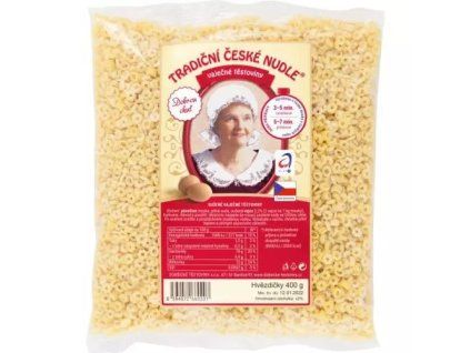 Dobšické těstoviny hvězdičky vaječné 400g