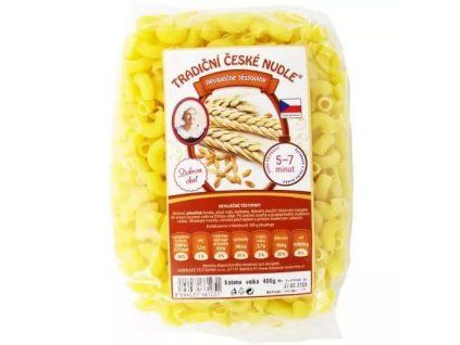 Dobšické těstoviny kolínka bezvaječné 400g