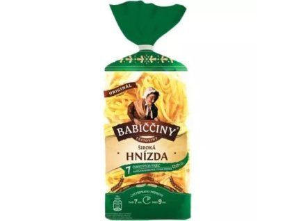 Druid Babiččiny těstoviny široká hnízda 250g
