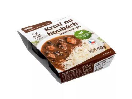 Ježek krůtí na houbách jasmínová rýže 450g