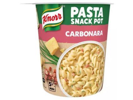 Knorr Snack těstoviny se sýrovou omáčkou a slaninou 55g