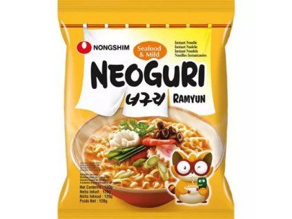Nong Shim nudle seafood mild neoguri 120g